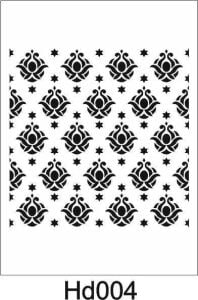 Duvar Dekor Stencil Şablon (40x40) HD-004