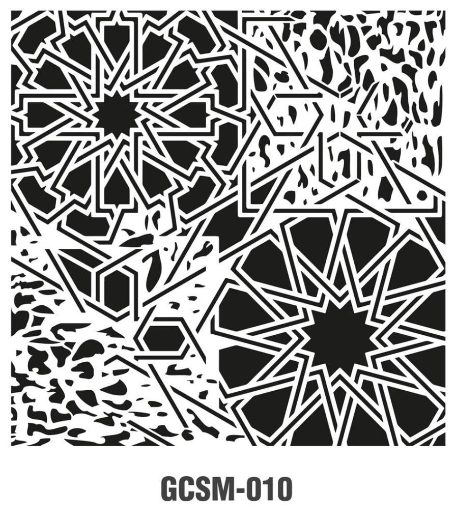 Cadence Grunge Stencil Midi (25x25) GCSM-010