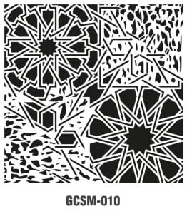 Cadence Grunge Stencil Midi (25x25) GCSM-010