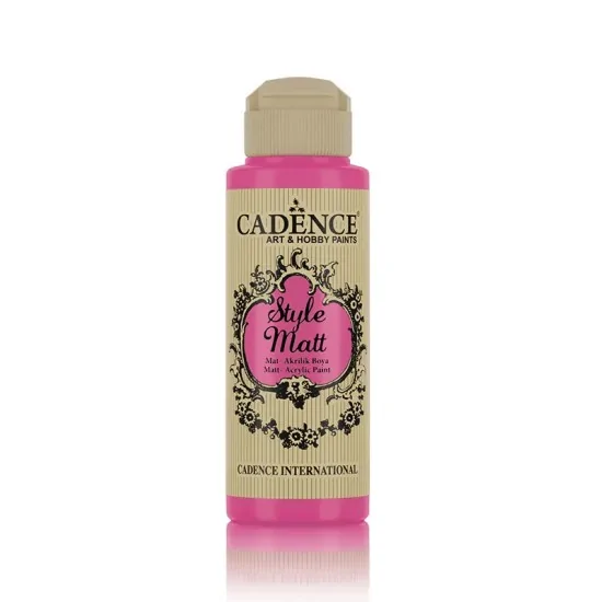 Cadence Style Matt Akrilik Boya S9064 Fuşya 120ml
