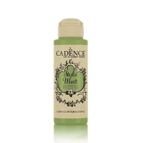 Cadence Style Matt Akrilik Boya S9065 İlkbahar Yeşili 120ml