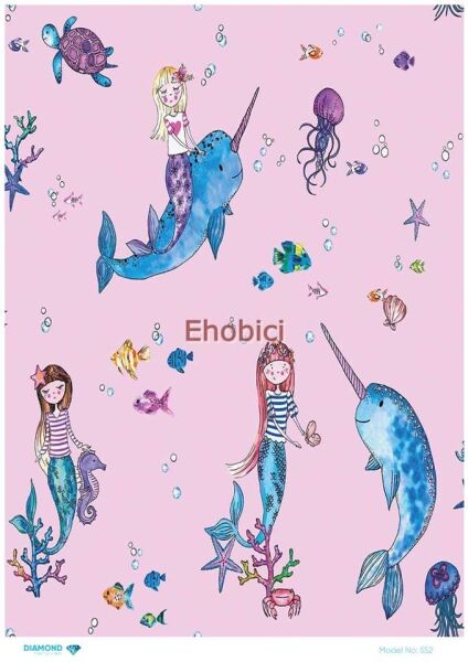 Diamond Pirinç Dekopaj Kağıdı - 552