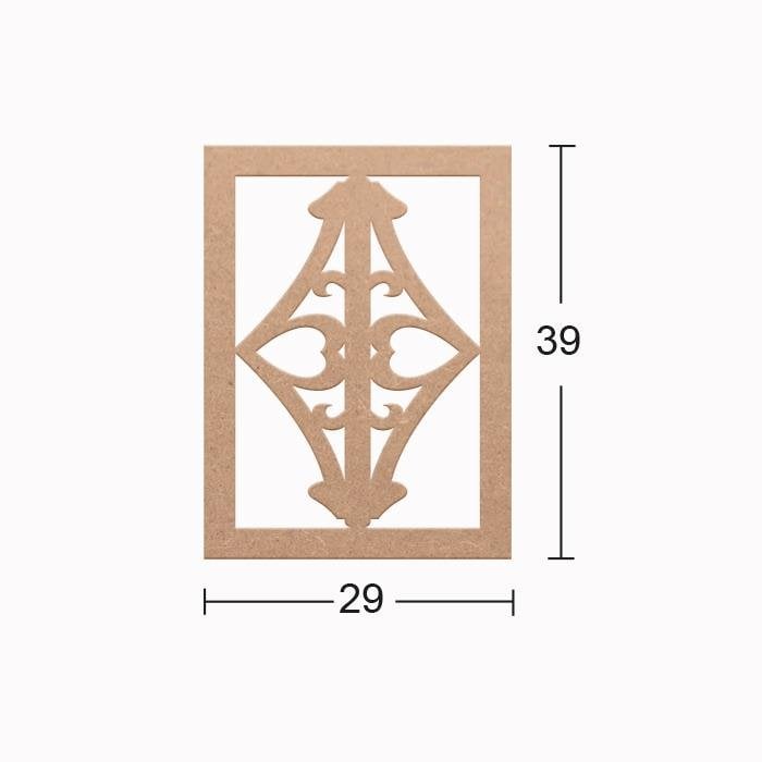 Ahşap Dekoratif Pano DS-039