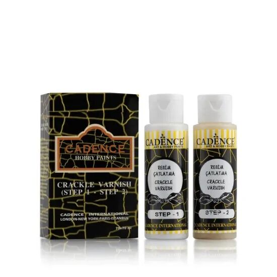 Cadence Resim Çatlatma 70ml+70ml Set