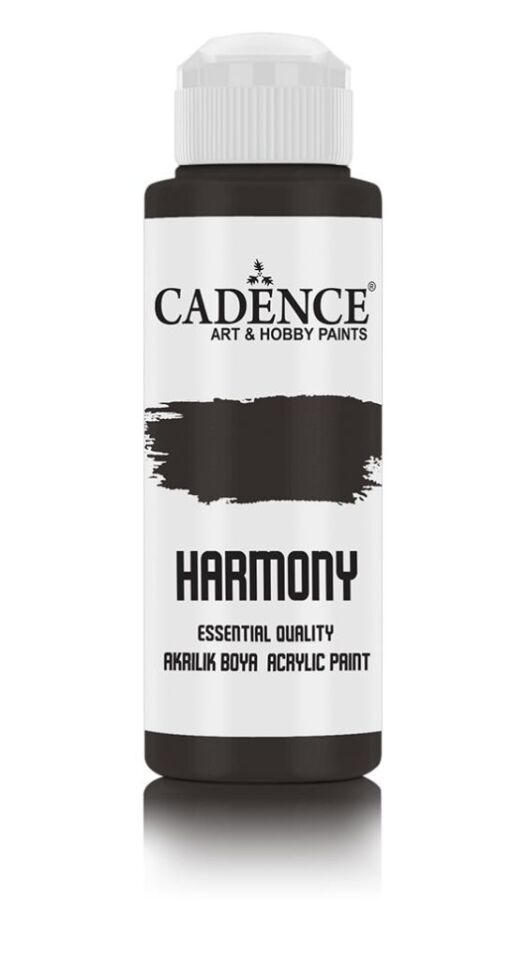 Cadence Harmony Akrilik Boya HAR-034 Siyah 120ml