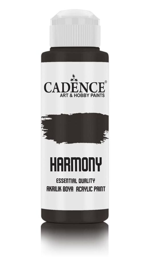 Cadence Harmony Akrilik Boya HAR-034 Siyah 120ml