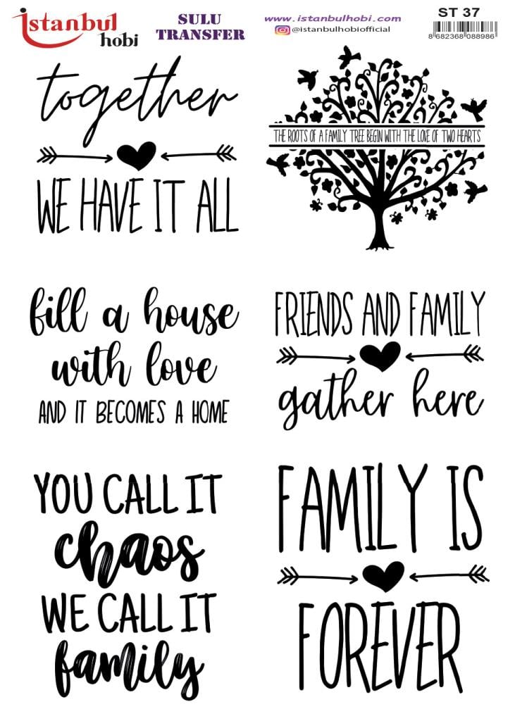 Sulu Transfer Kağıdı 25x35cm ST-037