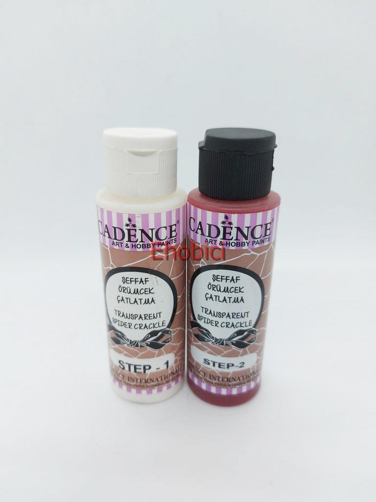 Cadence Örümcek Çatlatma 3003 Kırmızı 70ml+70ml