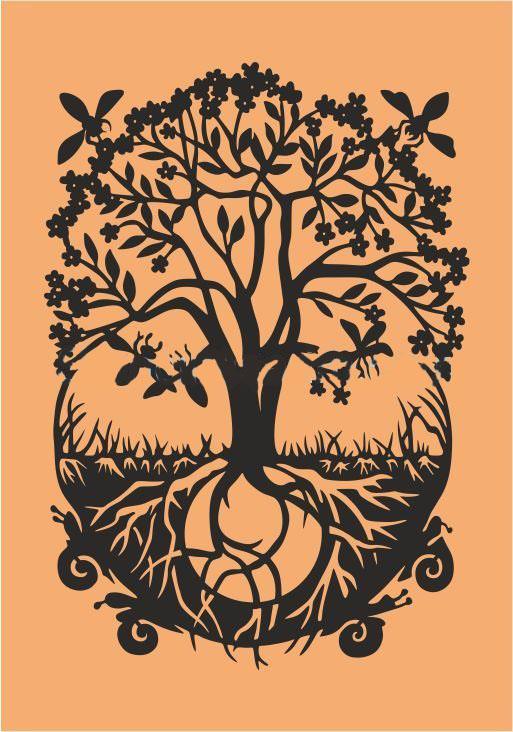 Diğer Karışık Desenler Stencil Şablon (21x30) S-165 (Kenarsız)