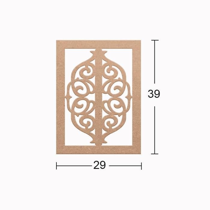 Ahşap Dekoratif Pano DS-042