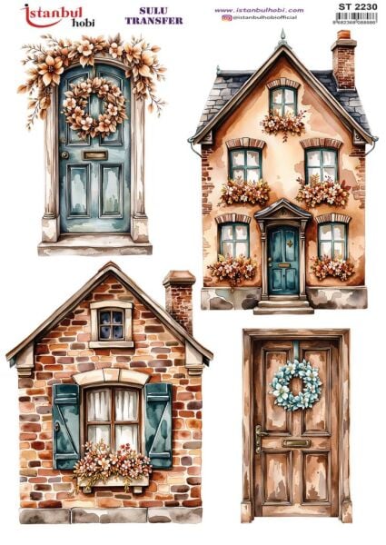 Sulu Transfer Kağıdı 25x35cm ST-2230