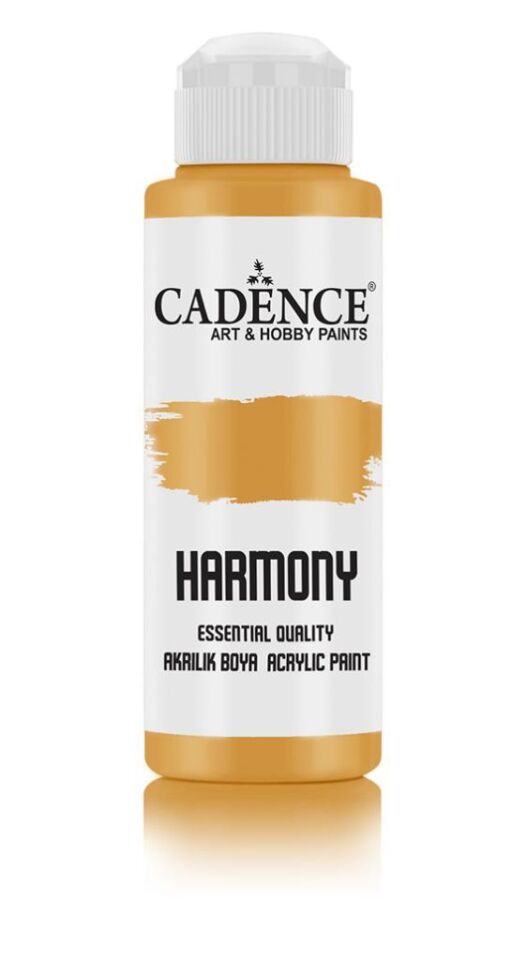 Cadence Harmony Akrilik Metalik Boya HARM-001 Altın 120ml