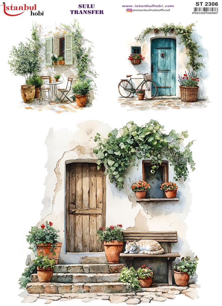 Sulu Transfer Kağıdı 25x35cm ST-2306