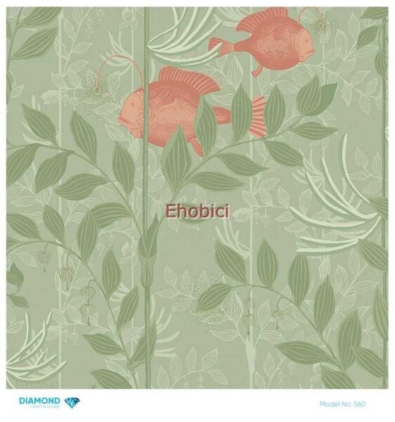 Diamond Pirinç Dekopaj Kağıdı - 560 - 30x30