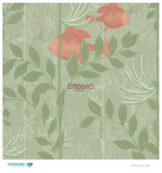 Diamond Pirinç Dekopaj Kağıdı - 560 - 30x30