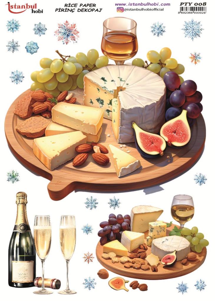 Pirinç Dekopaj Kağıdı 30x42cm PTY-008