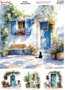 Sulu Transfer Kağıdı 25x35cm ST-2308