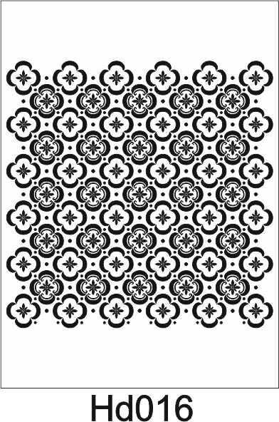 Duvar Dekor Stencil Şablon (50x50) HD-016