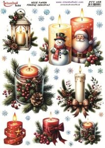 Pirinç Dekopaj Kağıdı 30x42cm PTY-168