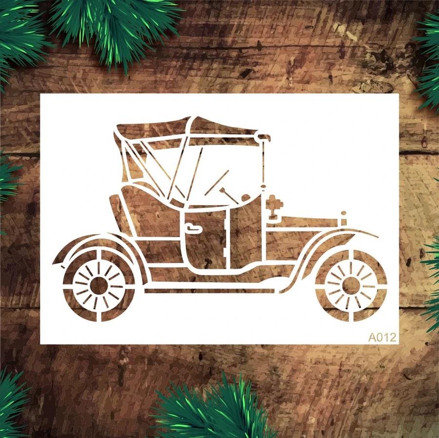 Araç Model Stencil Şablon (21x30) A-012