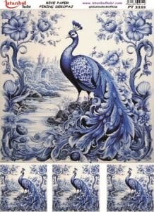 Pirinç Dekopaj Kağıdı 30x42cm PT-3335