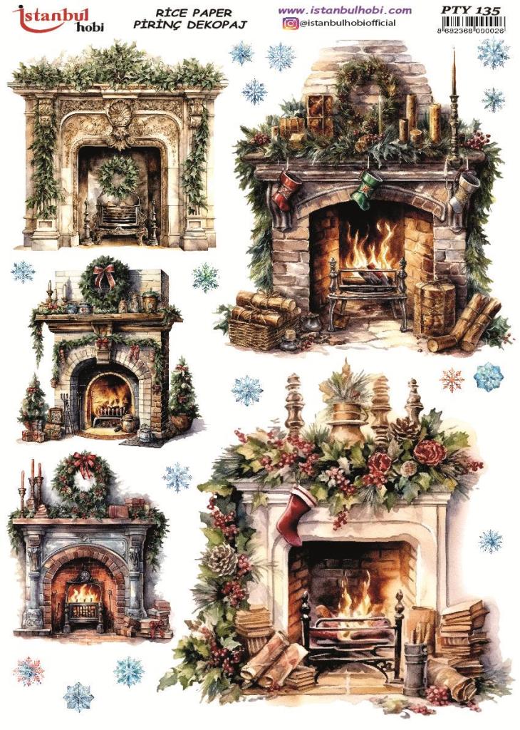 Pirinç Dekopaj Kağıdı 30x42cm PTY-135