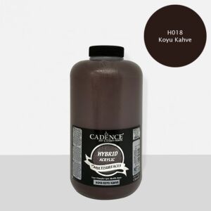 Cadence Hibrit Multisurface Boya 2000ml H-018 Koyu Kahve (3 Kg)
