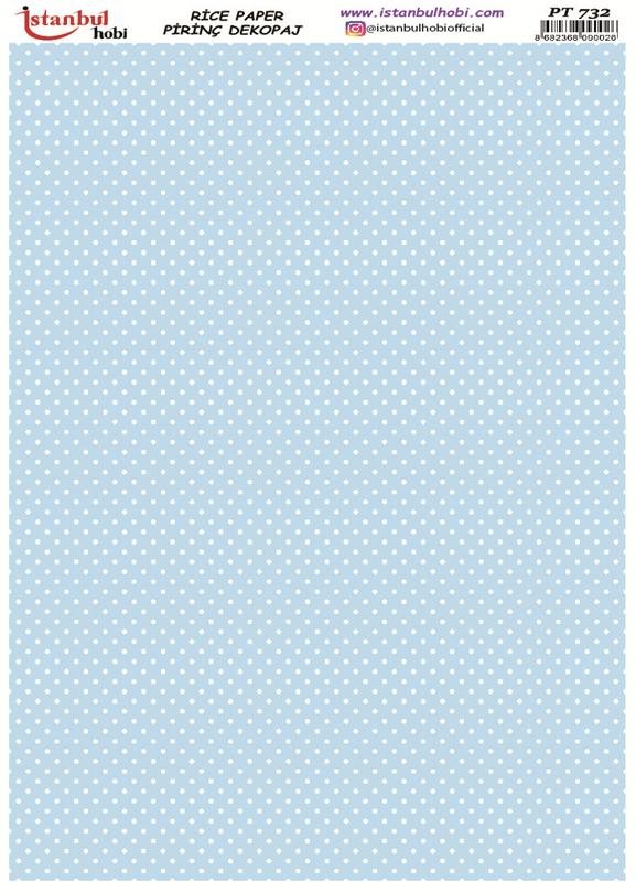 Pirinç Dekopaj Kağıdı 30x42cm PT-732