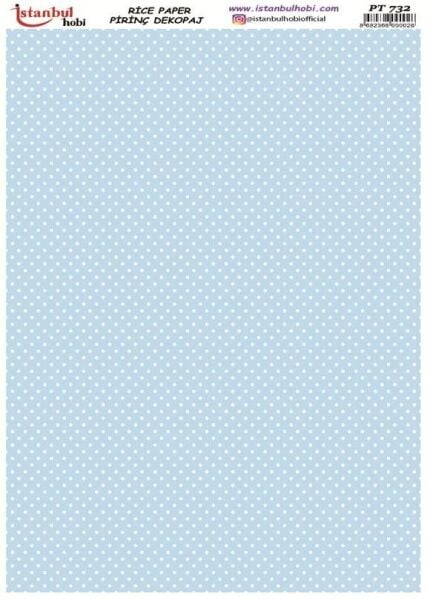 Pirinç Dekopaj Kağıdı 30x42cm PT-732