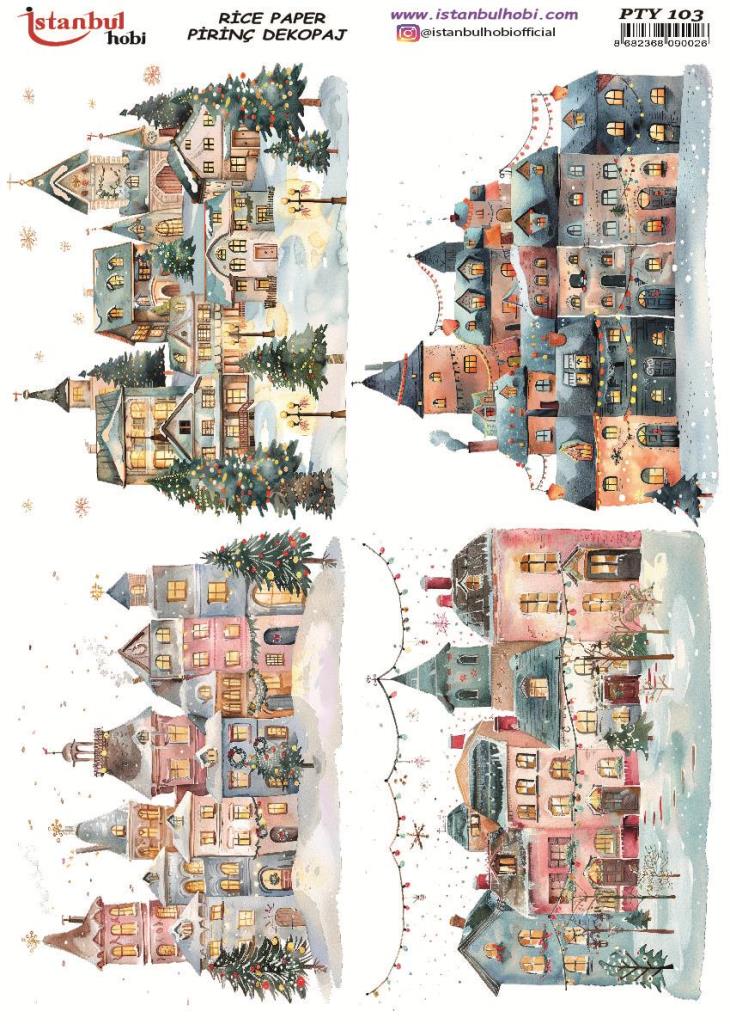 Pirinç Dekopaj Kağıdı 30x42cm PTY-103