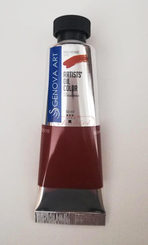 Cenova Art Profesyonel Yağlı Boya 510 Red Ochre 50ml