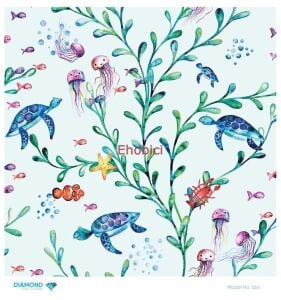 Diamond Pirinç Dekopaj Kağıdı - 564 - 30x30