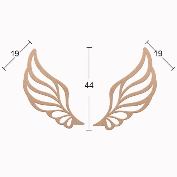 Ahşap Melek Kanatları DS-083