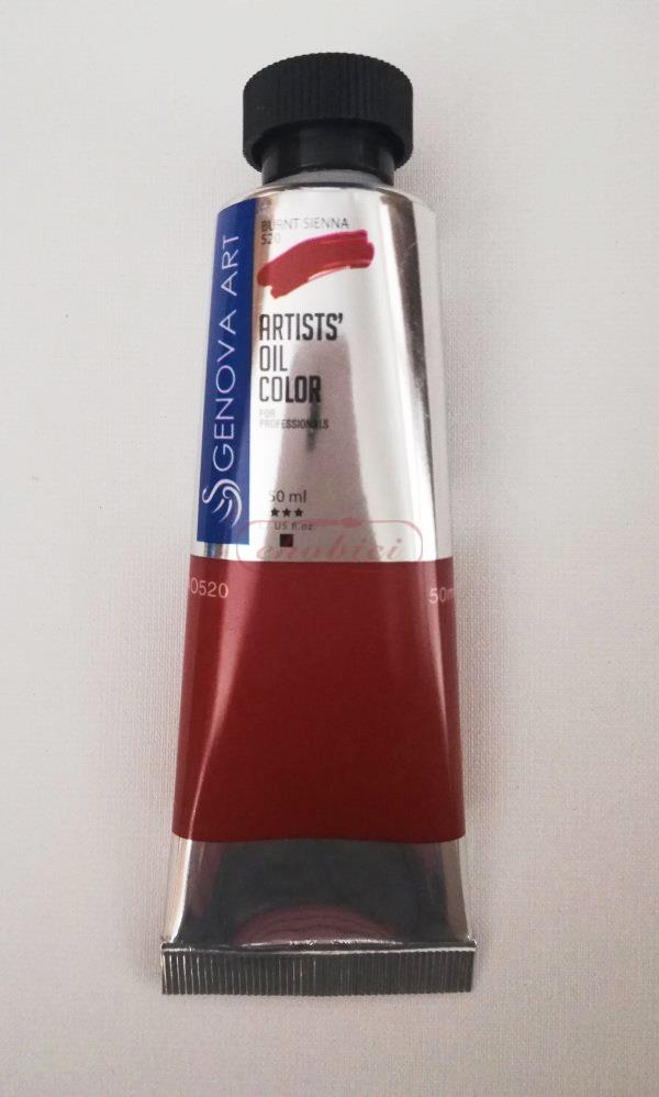 Cenova Art Profesyonel Yağlı Boya 520 Burnt Sienna 50ml