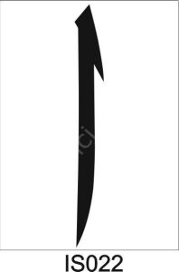 İslami Temalı Desenler Stencil Şablon (15X30) İS-022