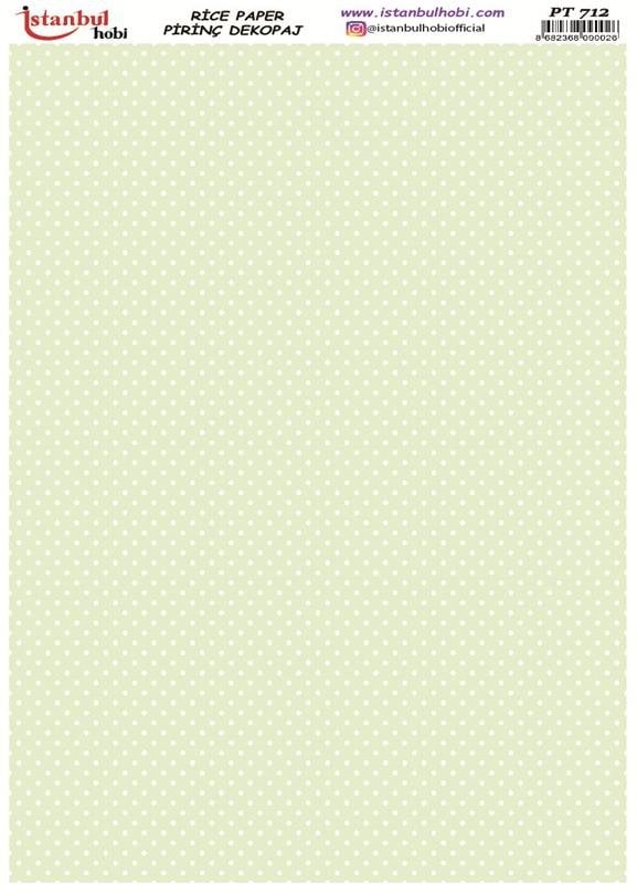 Pirinç Dekopaj Kağıdı 30x42cm PT-712