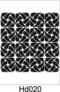 Duvar Dekor Stencil Şablon (40x40) HD-020