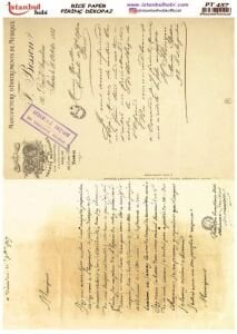 Pirinç Dekopaj Kağıdı 30x42cm PT-457