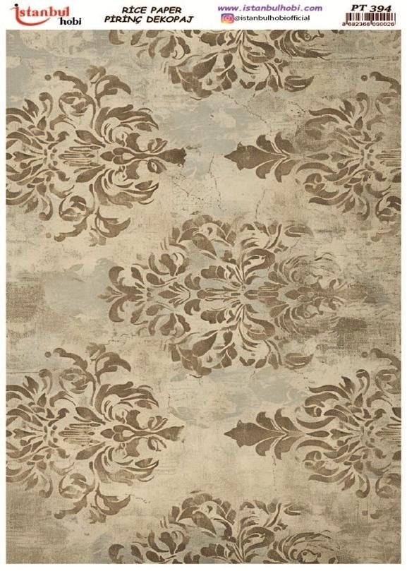 Pirinç Dekopaj Kağıdı 30x42cm PT-394