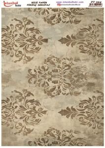 Pirinç Dekopaj Kağıdı 30x42cm PT-394