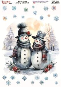 Pirinç Dekopaj Kağıdı 30x42cm PTY-033