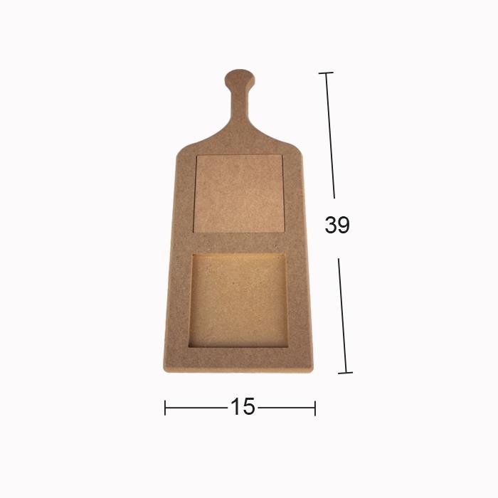 Ahşap Karolu Sunumluk 39x15cm T789