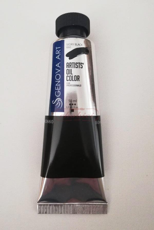 Cenova Art Profesyonel Yağlı Boya 660 İvory Black 50ml