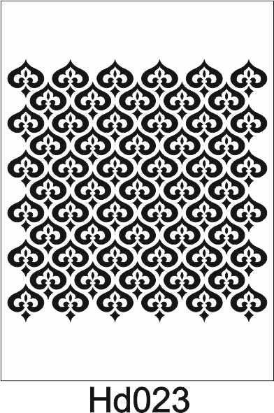 Duvar Dekor Stencil Şablon (30x30) HD-023
