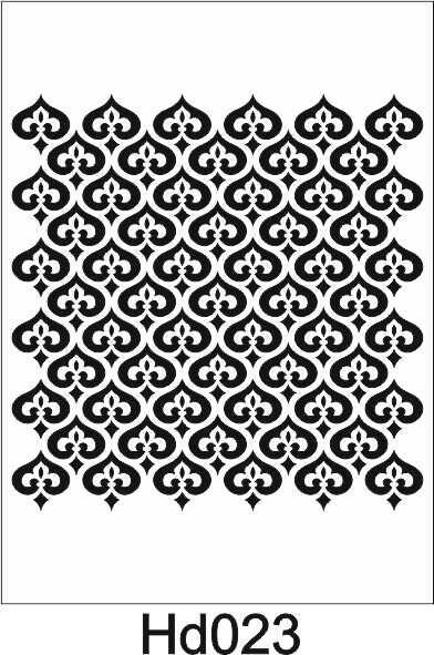 Duvar Dekor Stencil Şablon (30x30) HD-023