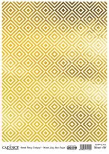 Cadence Altın Varak Pirinç Dekoapaj Kağıdı - Model 21