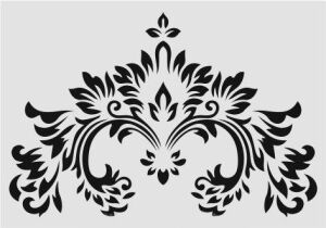 Diğer Karışık Desenler Stencil Şablon (25x35) S-214