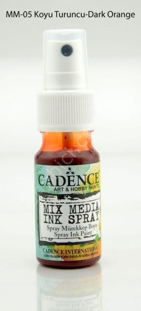 MM05 Cadence Koyu Turuncu Mix Media Boyası