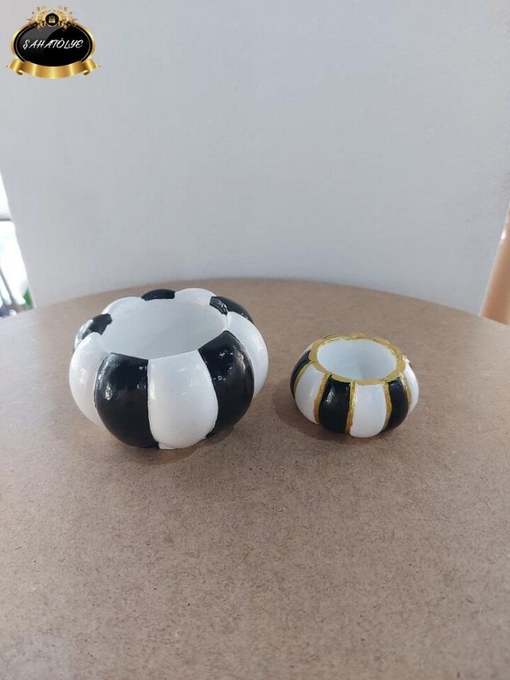 Skulent Kabak Saksı 2 li Set