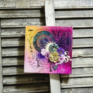 Cadence Mix Media Sprey Mürekkep Boya MM06 Fuşya 25ml